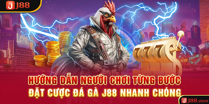 Hướng dẫn người chơi từng bước đặt cược đá gà J88 nhanh chóng